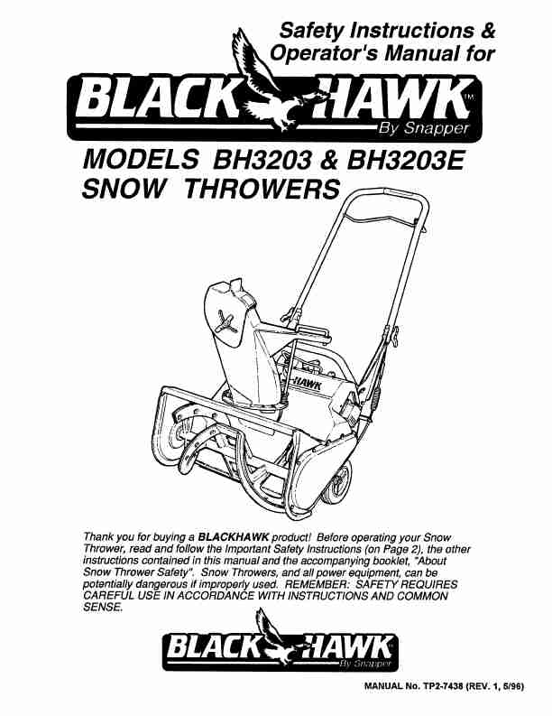 Snapper Snow Blower BH3203E-page_pdf
